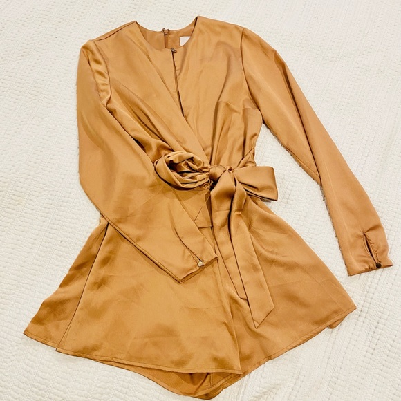 NEW keepsake satin jumpsuit - Picture 2 of 5